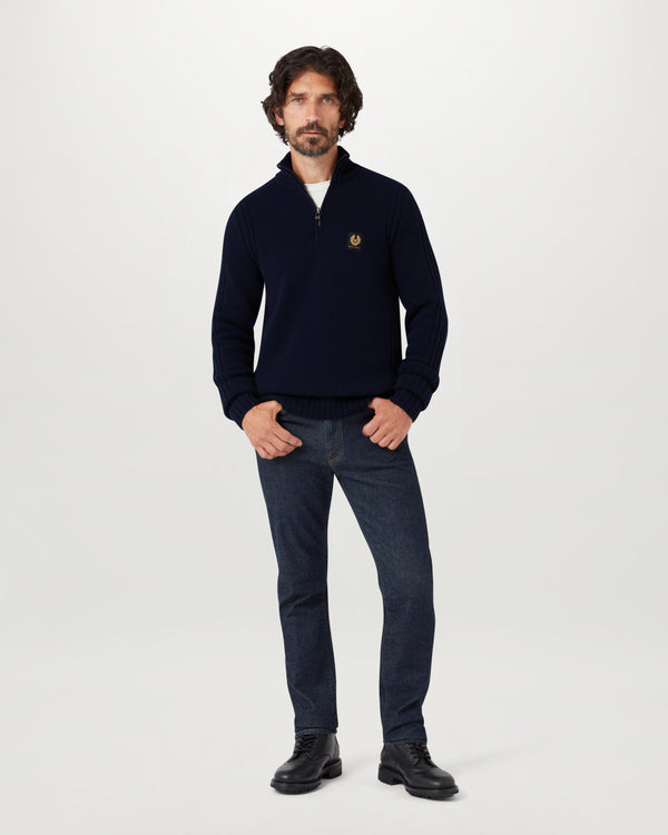 Belstaff Watch Quarter Zip Jumper