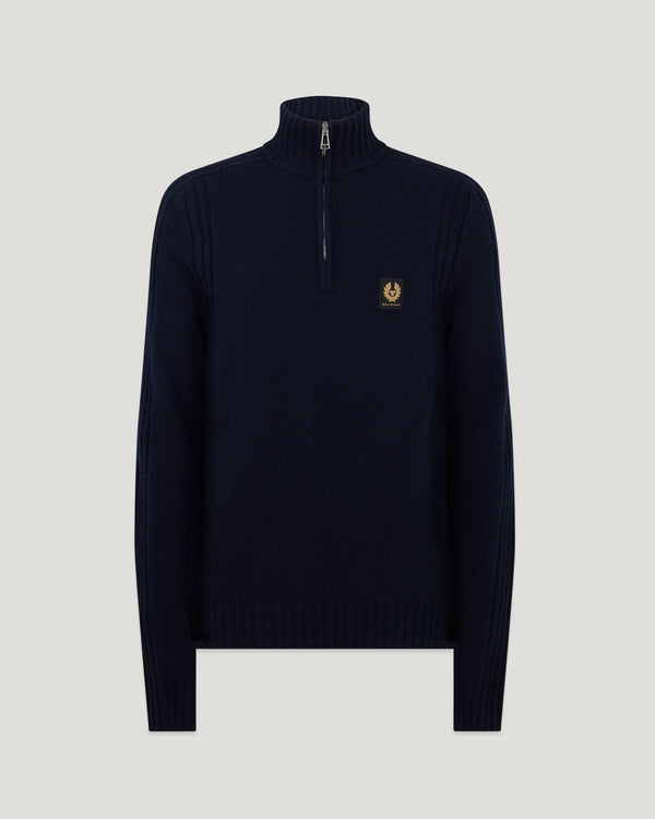 belstaff watch quarter zip jumper