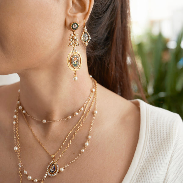 Ben Amun Alice Earrings