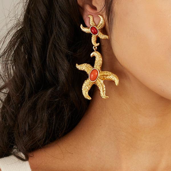 Ben Amun Azure Earrings