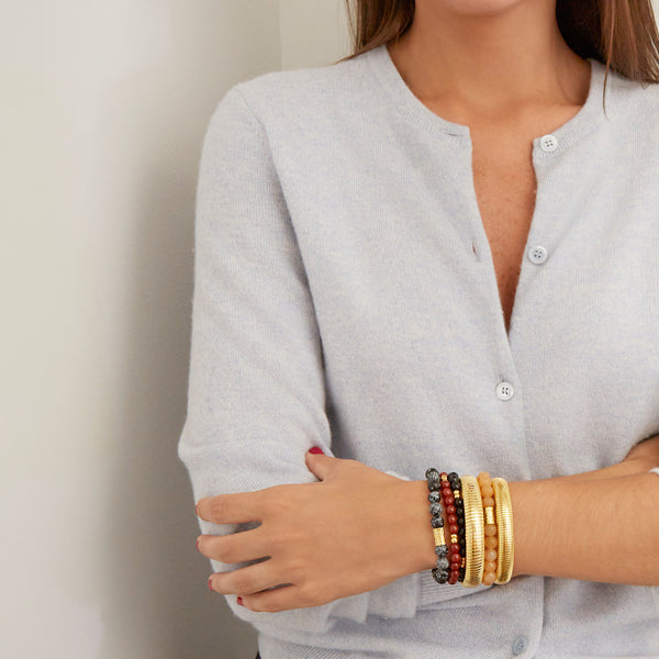 Ben Amun Black Widow Martini Bracelet