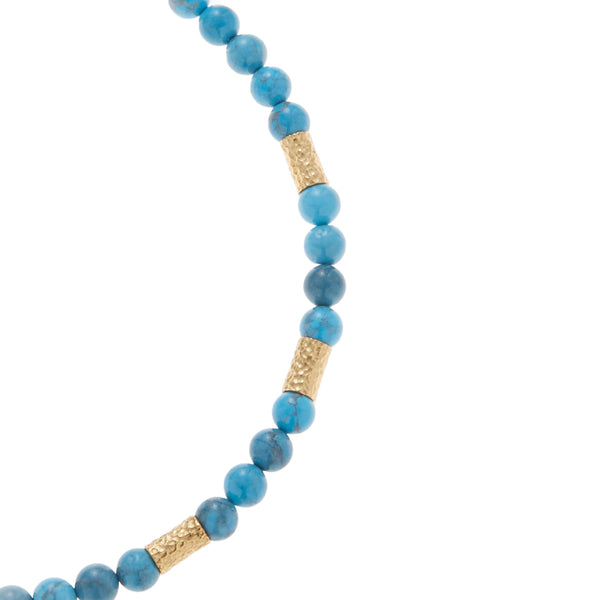 Ben Amun Blue Motorcycle Necklace