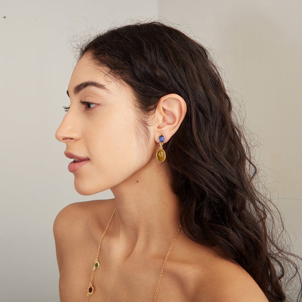 Ben Amun Camellia Earrings