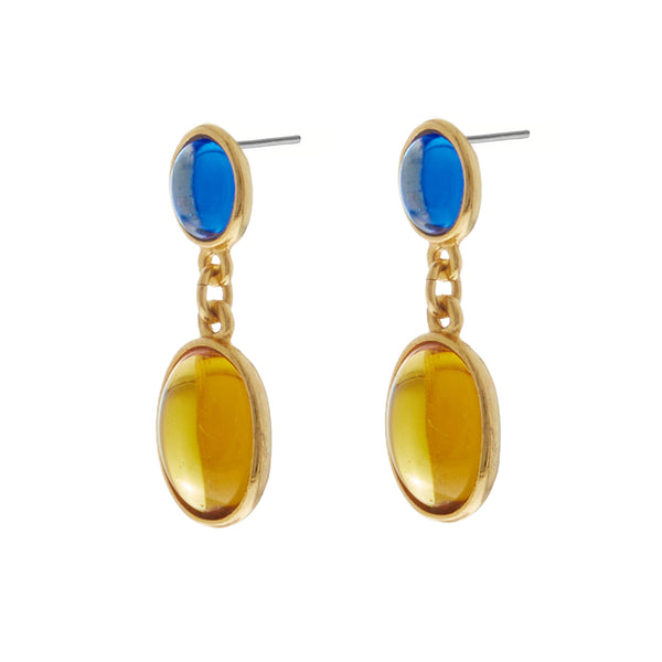 Ben Amun Camellia Earrings