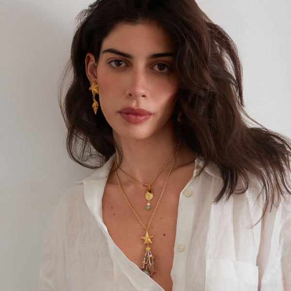 Ben Amun Coralia Earrings