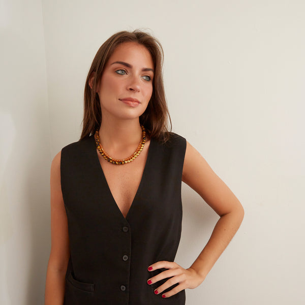 Ben Amun Irish Coffee Necklace