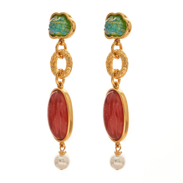 Ben Amun Shirley Earrings