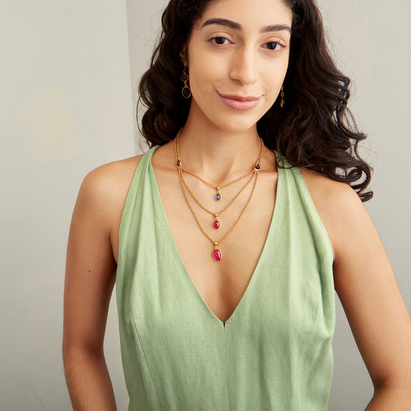 Ben Amun Zinnia Necklace