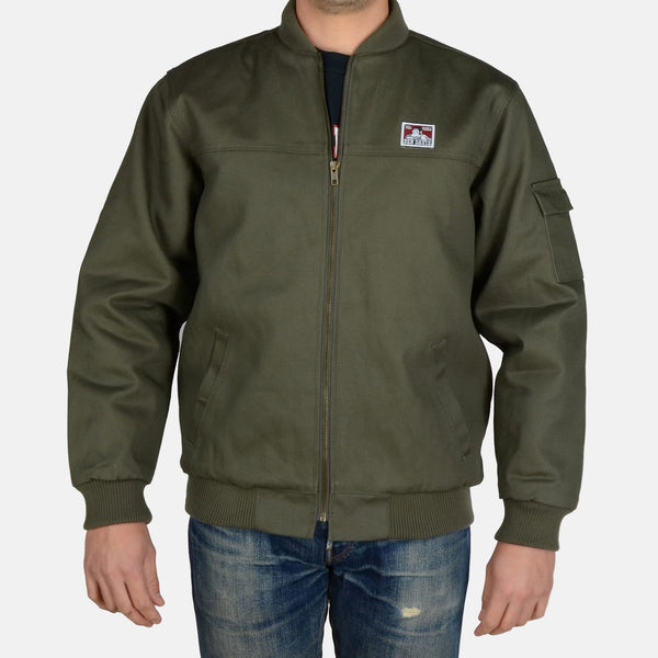 ben davis Bomber Jacket - Olive