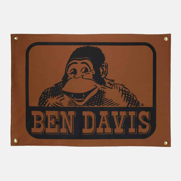 ben davis Canvas Banner - Brown Duck