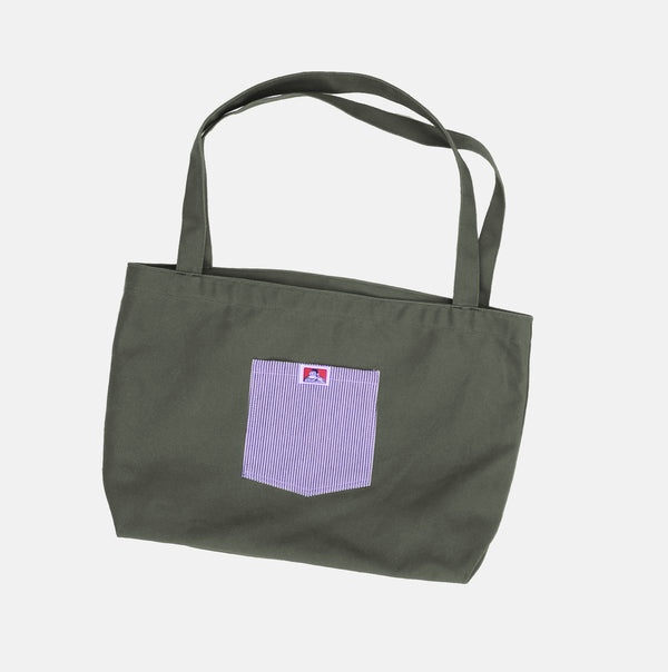 ben davis Canvas Tote Bag - Olive