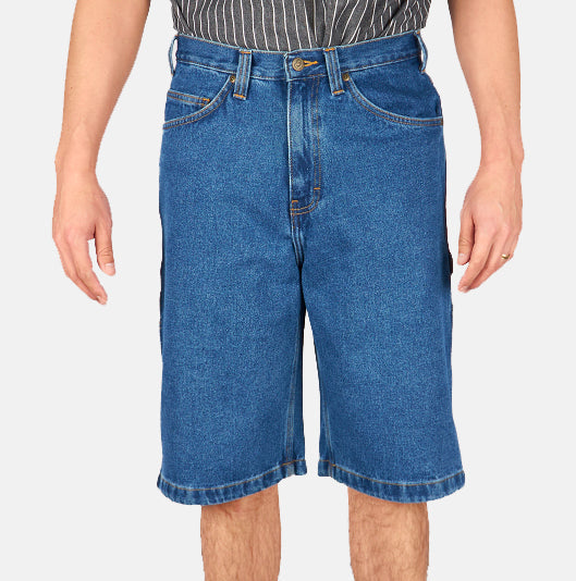 ben davis Carpenter Shorts - Washed Indigo Denim