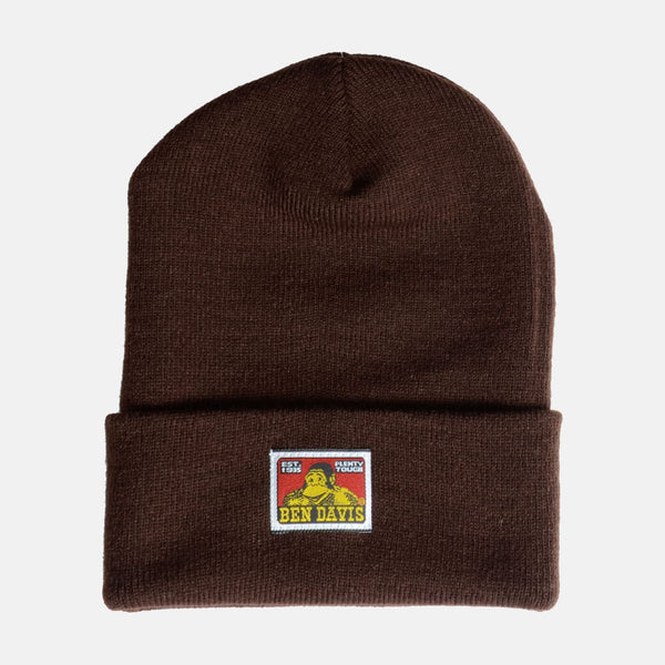 ben davis Cuffed Knit Beanie - Brown