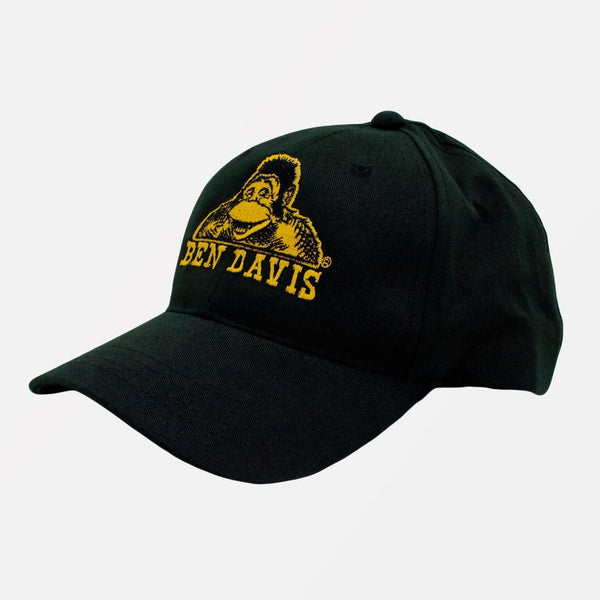 ben davis Embroidered Baseball Cap - Gold