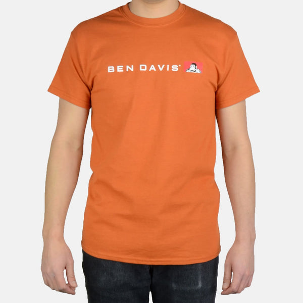 ben davis Flatline T-Shirt - Rust