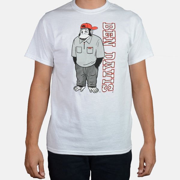 ben davis Funky Monkey T-Shirt - White