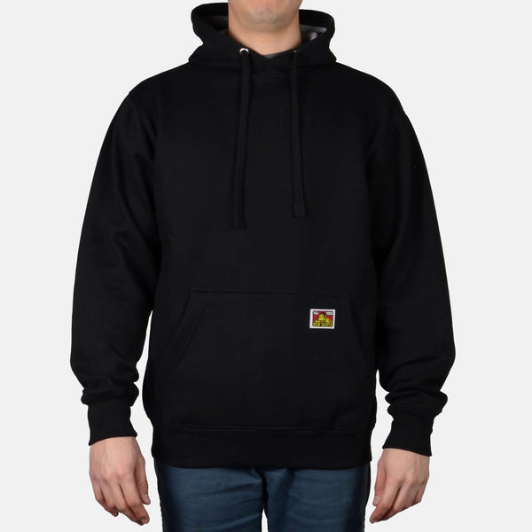 ben davis Heavyweight Pullover Hoodie - Black
