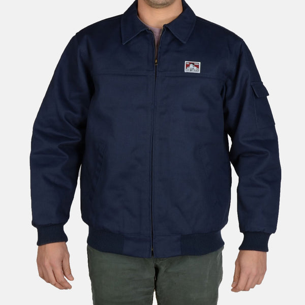 ben davis Mechanic's Jacket - Navy
