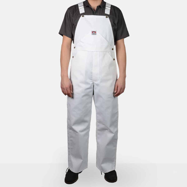 ben davis Painter Overalls - White