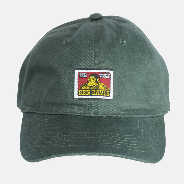 ben davis Unstructured Baseball Cap - Green