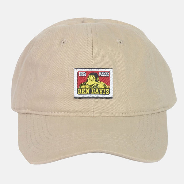 ben davis Unstructured Baseball Cap - Khaki