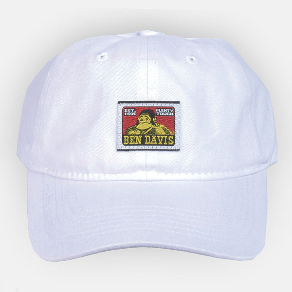 ben davis Unstructured Baseball Cap - White