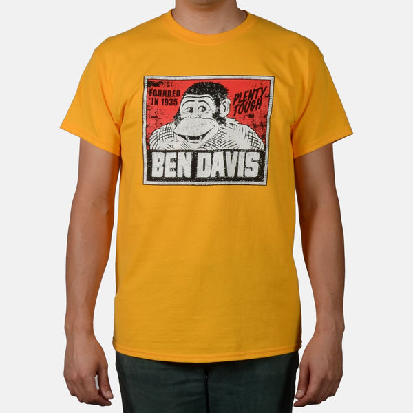 ben davis Vintage Logo T-Shirt - Gold