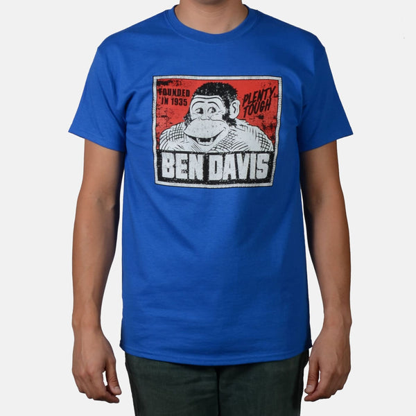 ben davis Vintage Logo T-Shirt - Royal Blue