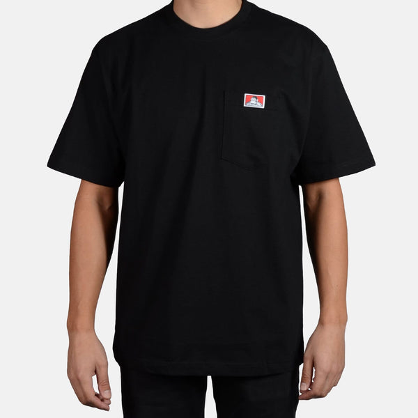 ben davis Heavy Duty Short Sleeve Pocket T-Shirt - Black