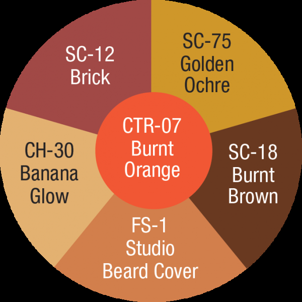 Ben Nye Mojave Medium-Dark Corrector/Tattoo Cover Wheel