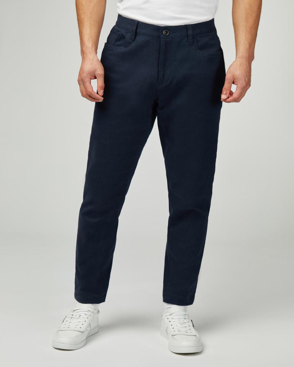 ben sherman 5 Pocket Twill Trousers in Dark Navy