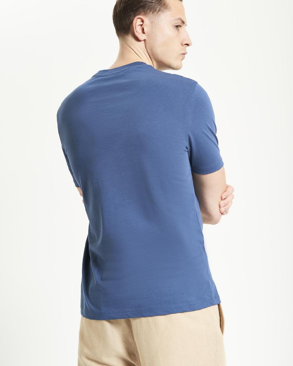 Ben Sherman Core Stripe Tee In Indigo