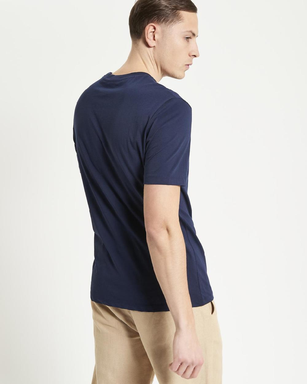 Ben Sherman Lolly Art Tee In Dark Navy