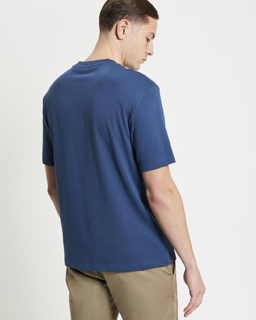 Ben Sherman Mod Scooter Tee In Indigo