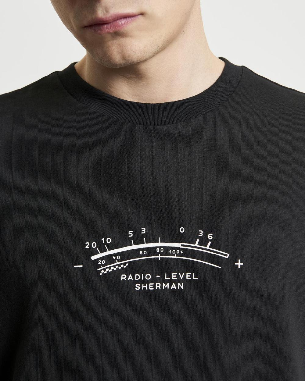 Ben Sherman Radio Vibe Tee In Black
