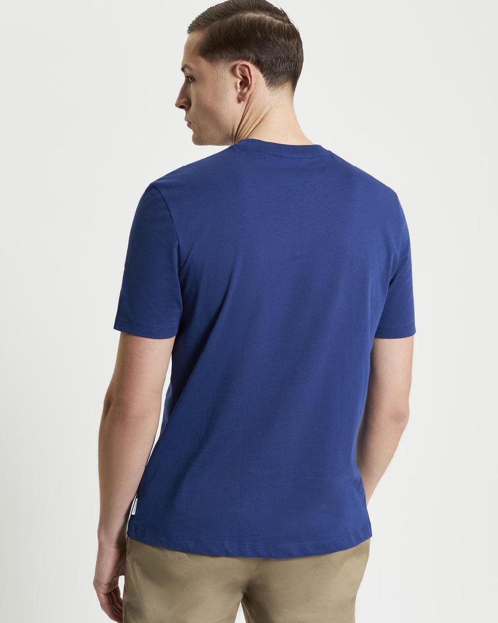 Ben Sherman Record Target Tee In Royal