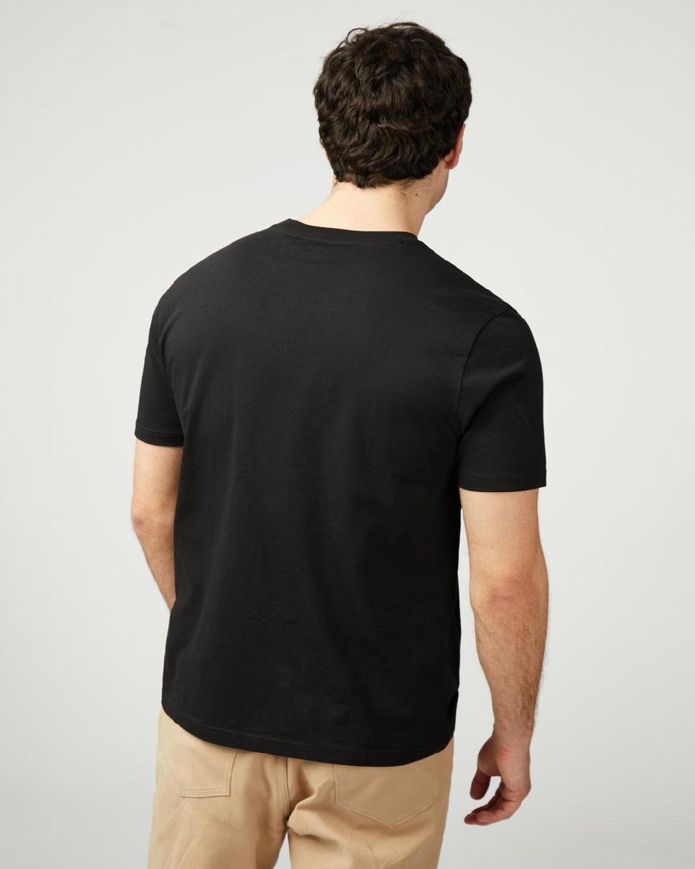 Ben Sherman Signature Logo Tee In Black