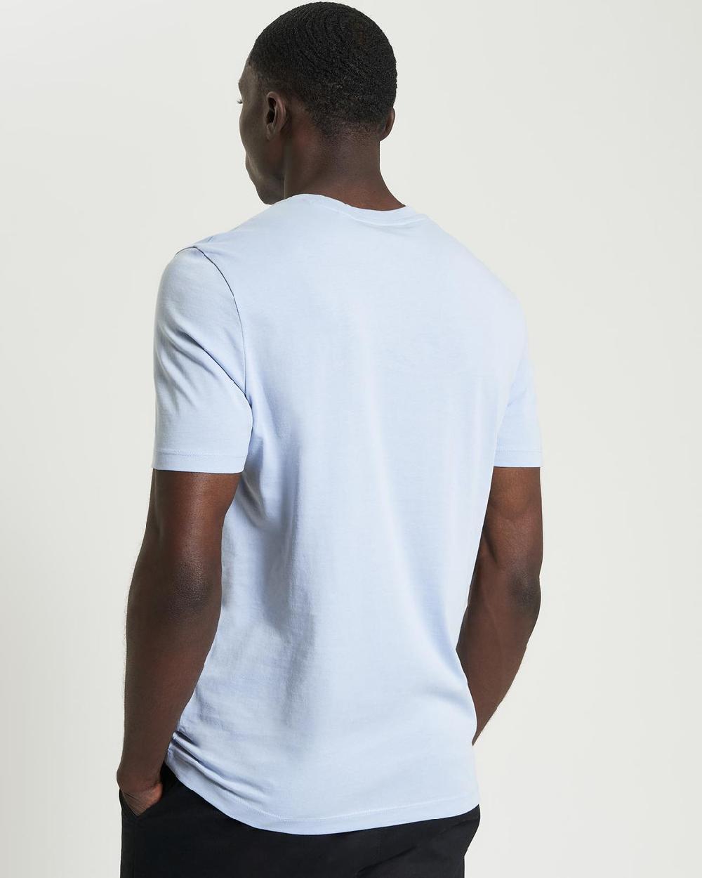 Ben Sherman Signature Logo Tee In Pale Blue