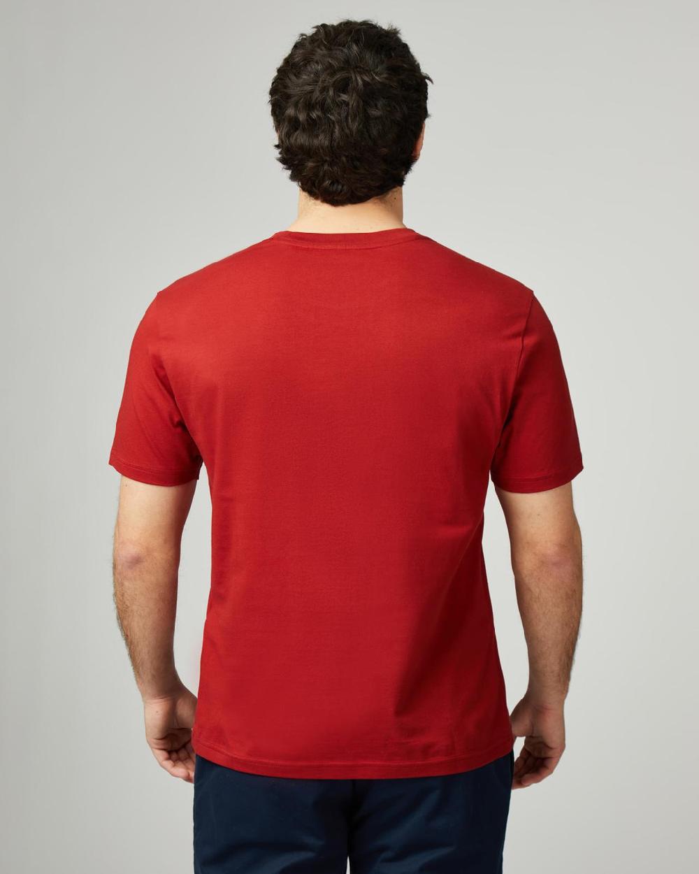 Ben Sherman Signature Logo Tee In Red