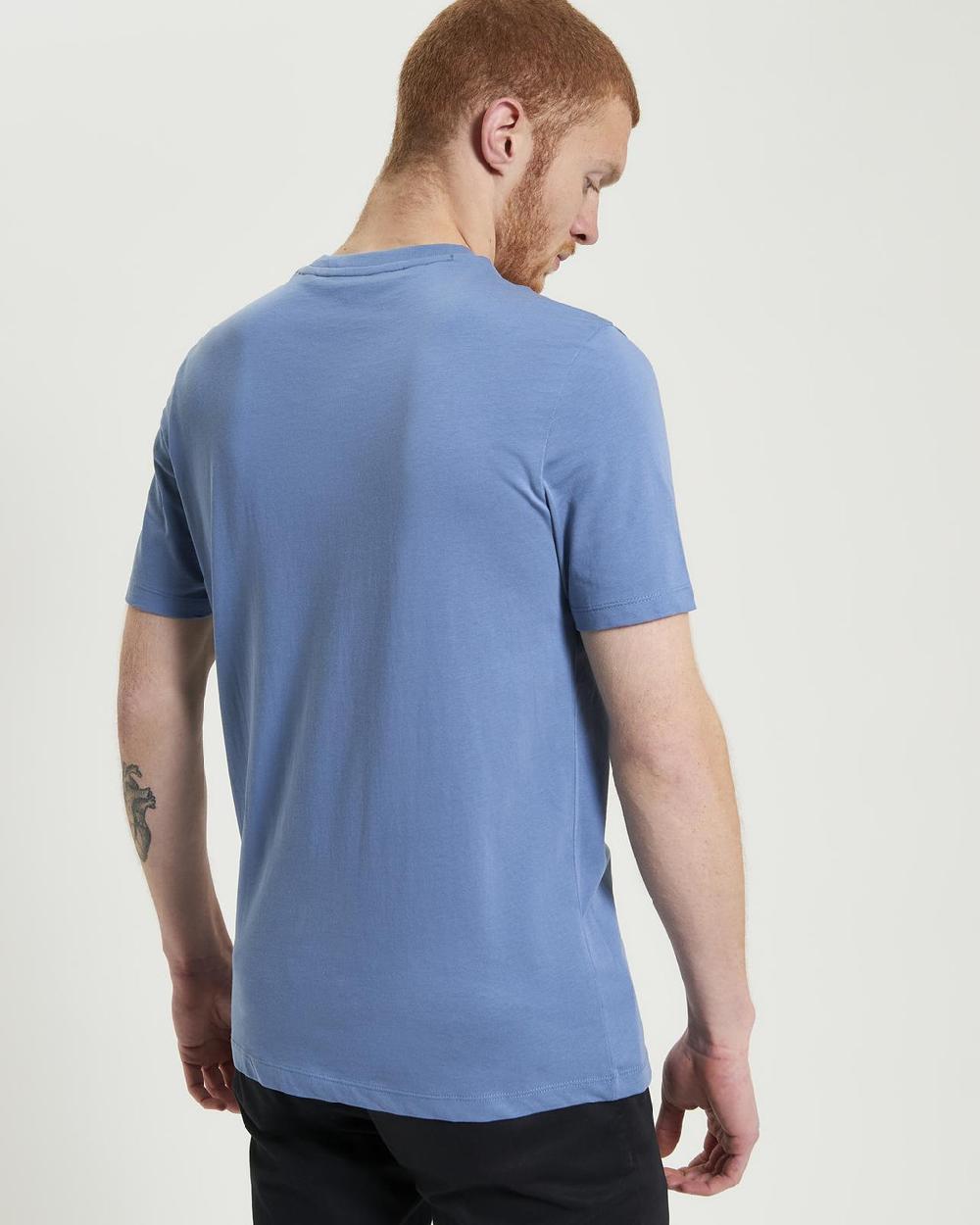 Ben Sherman Signature Logo Tee In Riviera Blue
