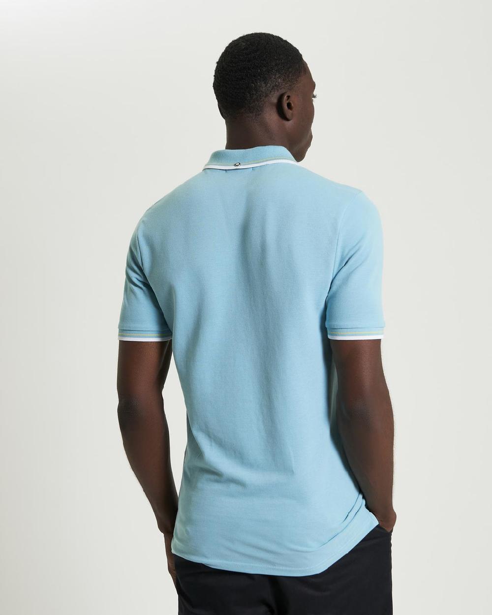 Ben Sherman Signature Pique Polo In Petrol