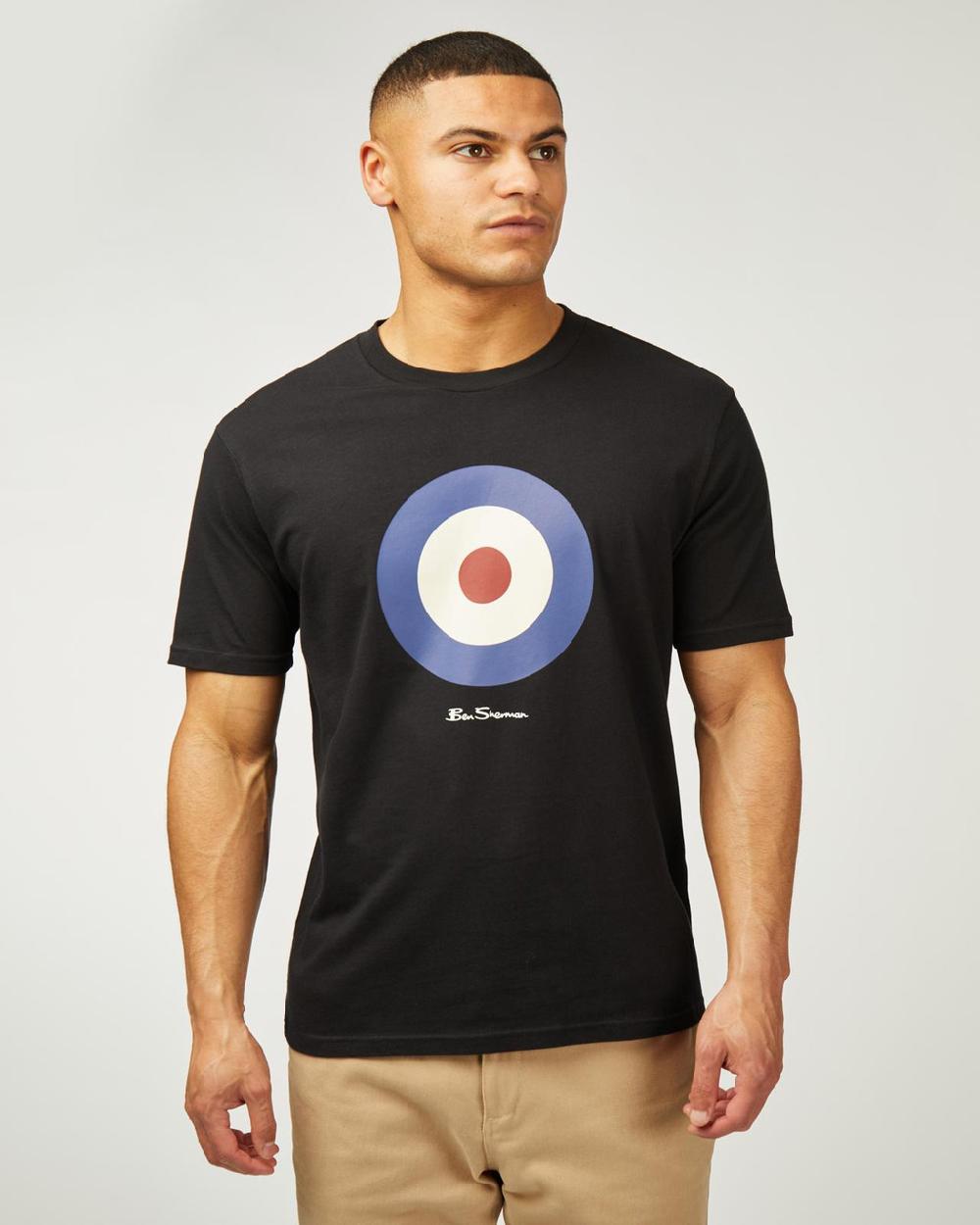 ben sherman Signature Target Tee in Black