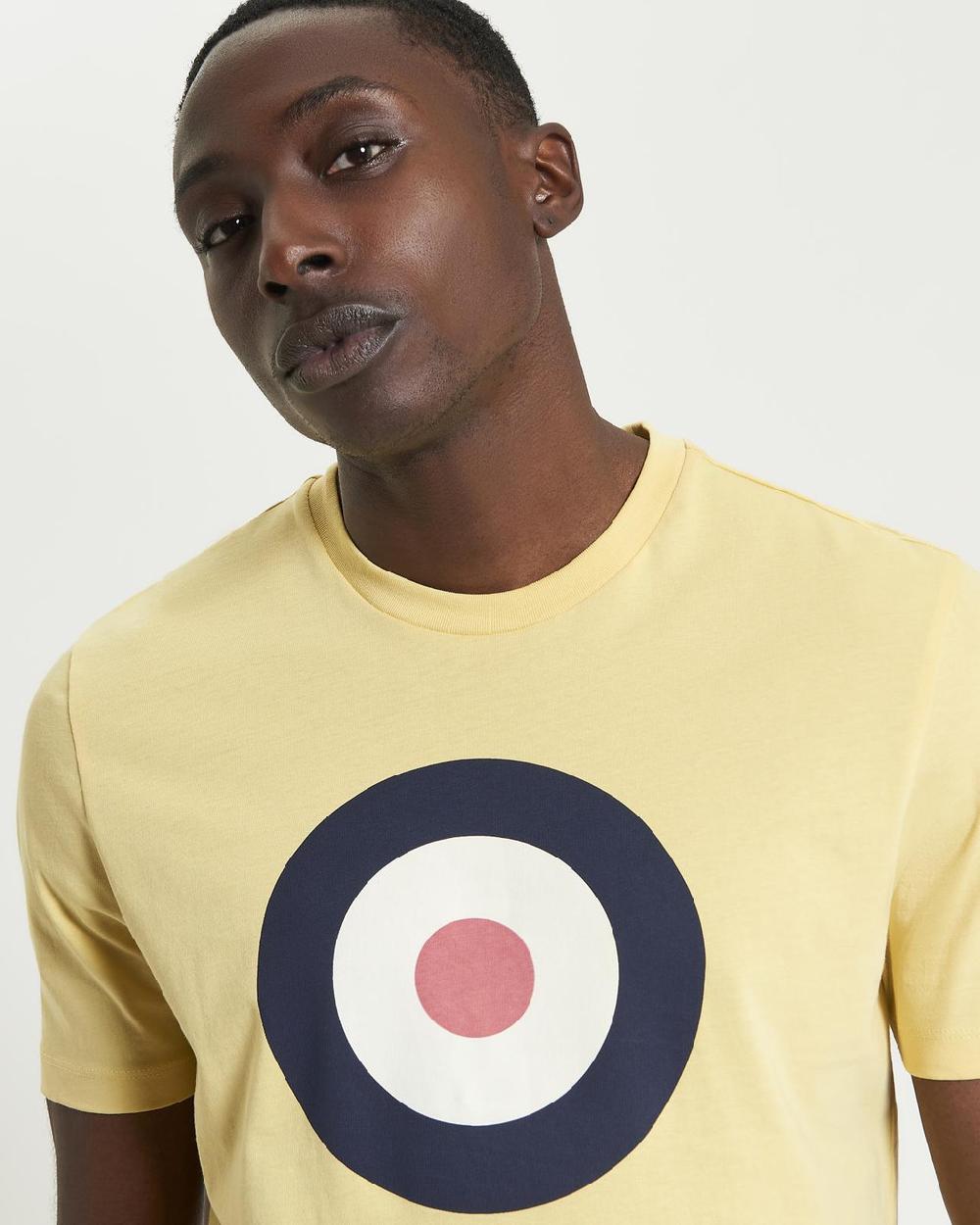 Ben Sherman Signature Target Tee In Corn
