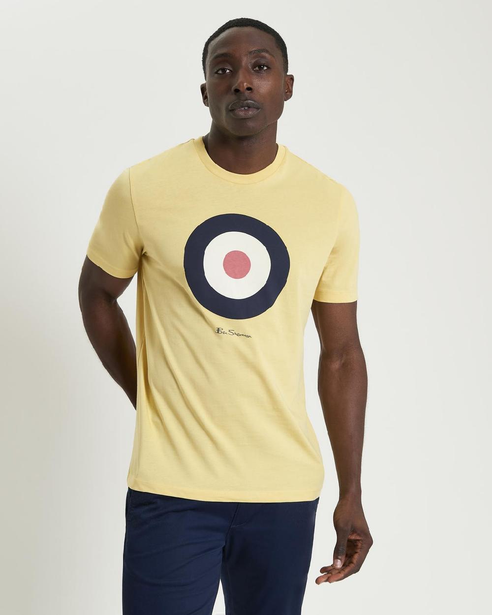 ben sherman Signature Target Tee in Corn