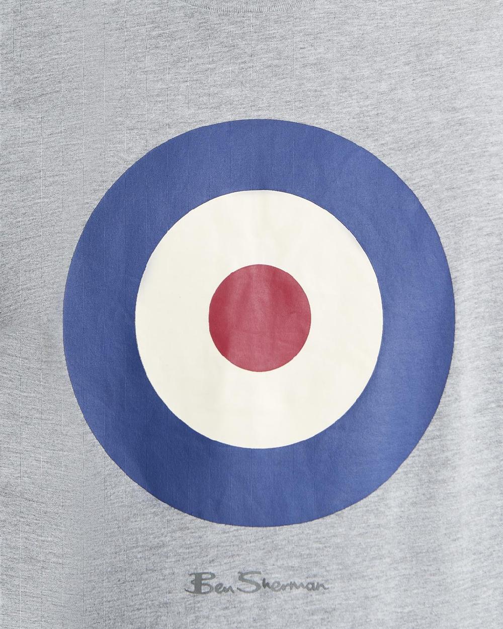 Ben Sherman Signature Target Tee In Grey