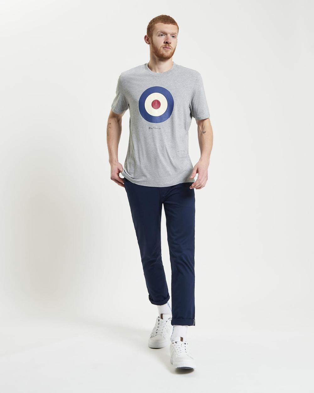 ben sherman Signature Target Tee in Grey