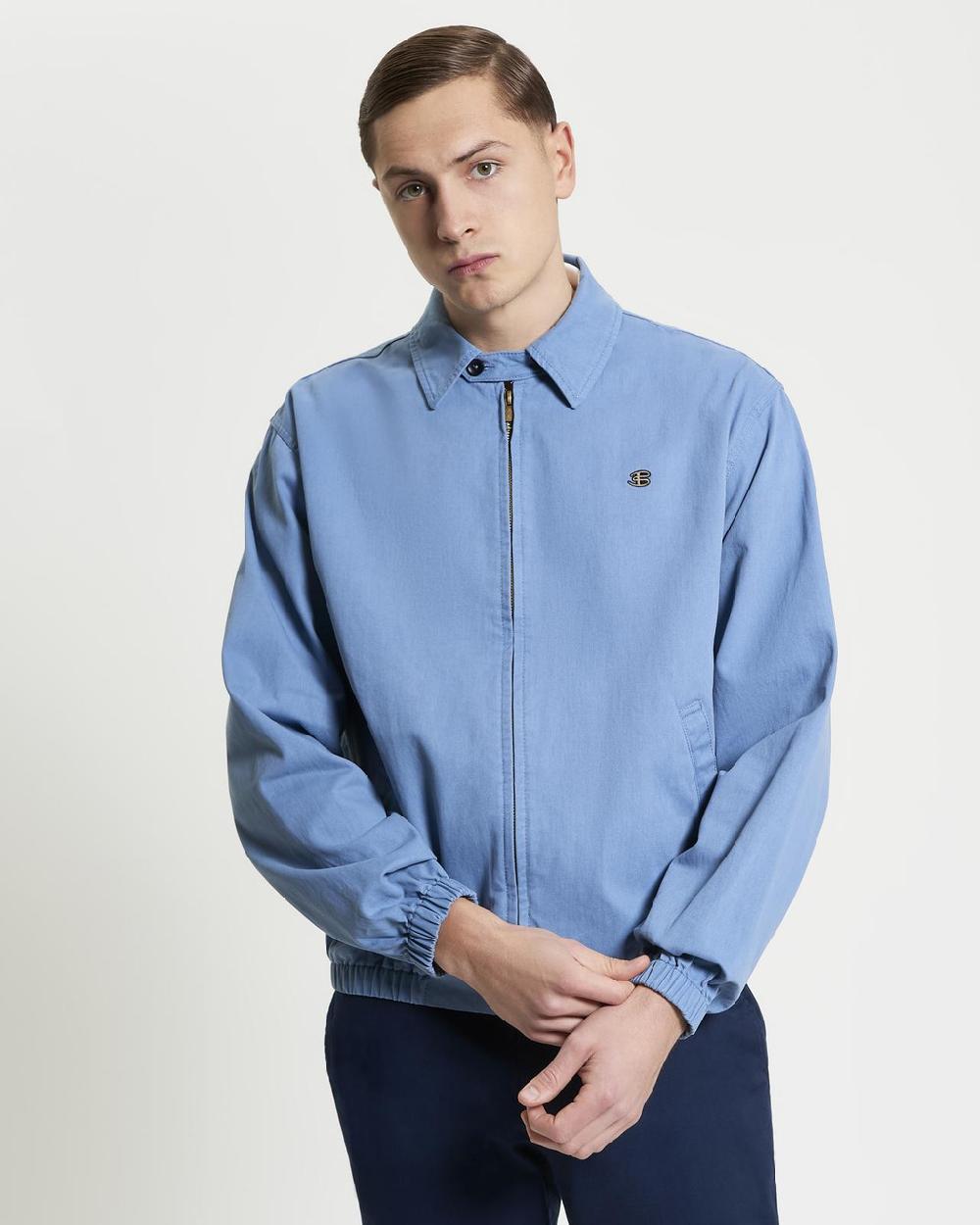 ben sherman Sports Blouson Jacket in Riviera Blue
