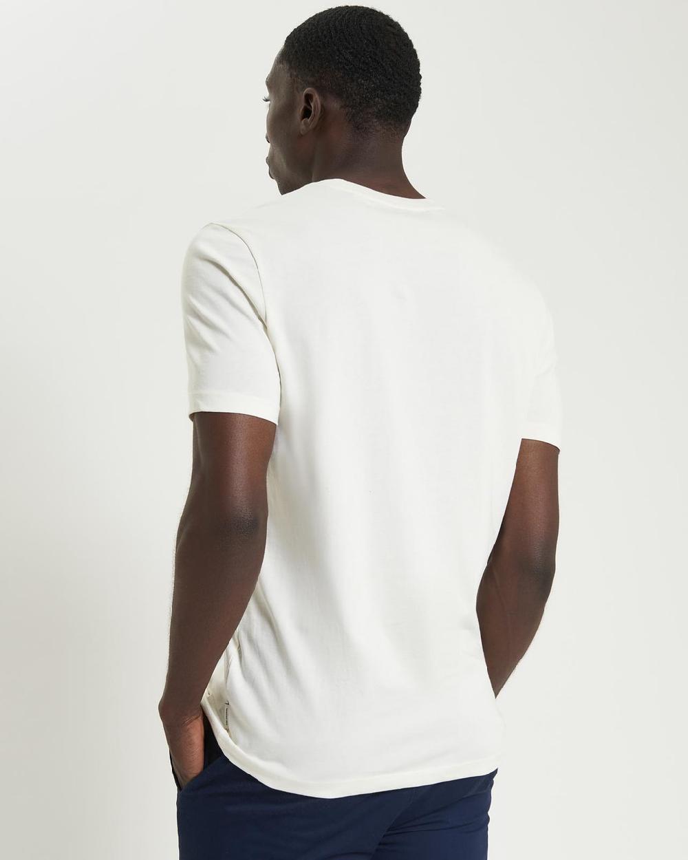 Ben Sherman Surf Scooter Tee In Ivory
