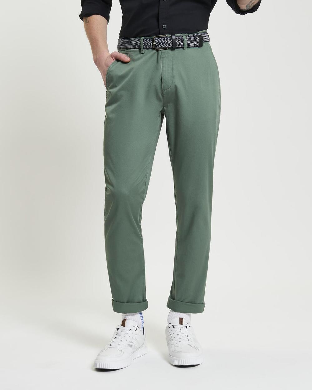 ben sherman Signature Classic Slim Stretch Chino in Pale Khaki