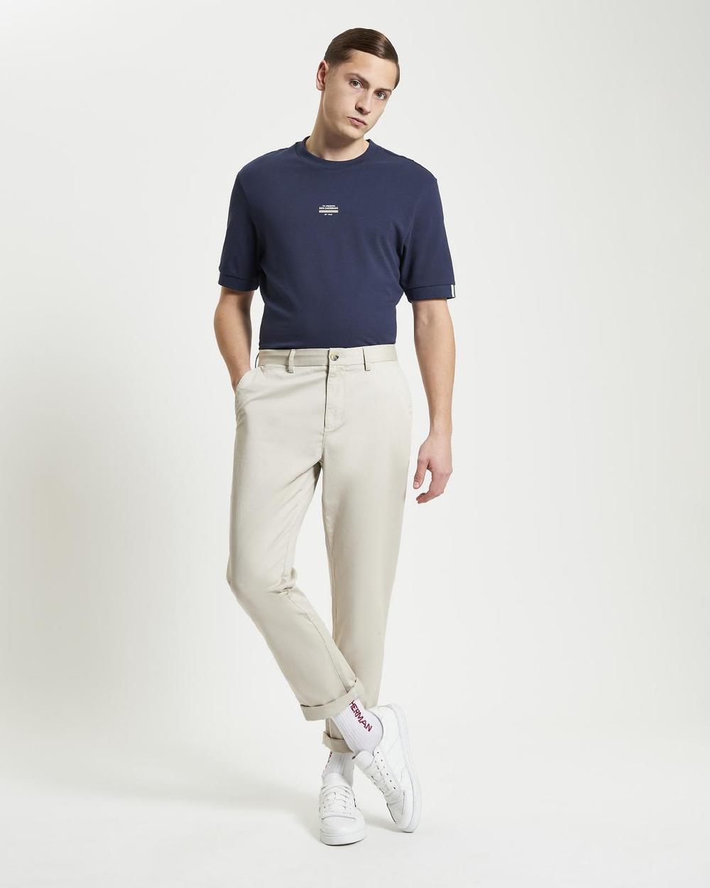 Ben Sherman Signature Classic Slim Stretch Chino In Putty